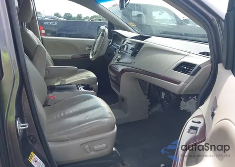 2013 Toyota Sienna Xle V6 8 Passenger из США, поврежденный, VIN 5TDYK3DC4DS378960